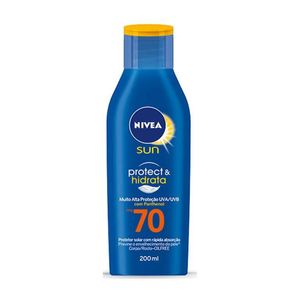 Protetor Solar Nivea Sun Protect E Hidrata Fps70  200ml