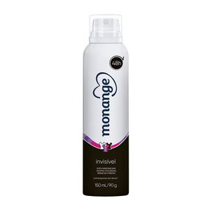Desodorante Aerossol Invisivel Monange 150ml