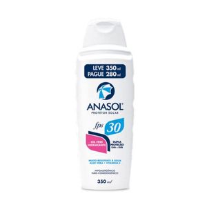 Protetor Solar Loçao Fps30 Anasol 350ml