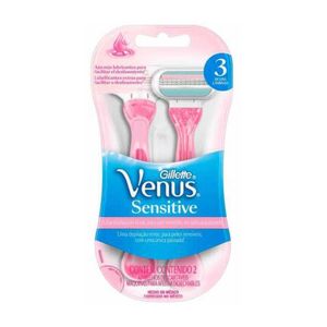 Aparelho Para Depilação Venus Sensitive 2 Unidades Gillette