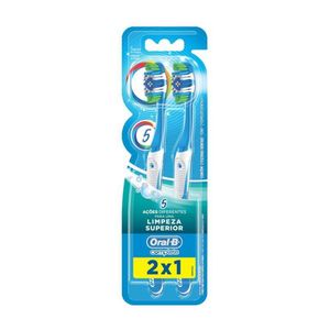 Escova Dental 5x Limpeza Superior Lv2 Pg1 Oral-B