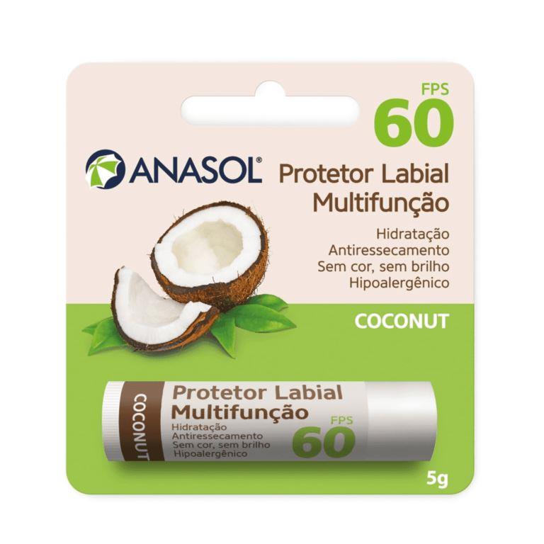 Protetor Labial Fps60 Coconut 5g Anasol São Rafael Farmácias