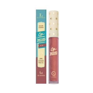 Batom Liquido Lip Matte Metalico Nº45 Latika