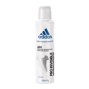 Desodorante Aerossol Pro Invisible Feminino Adidas 150ml