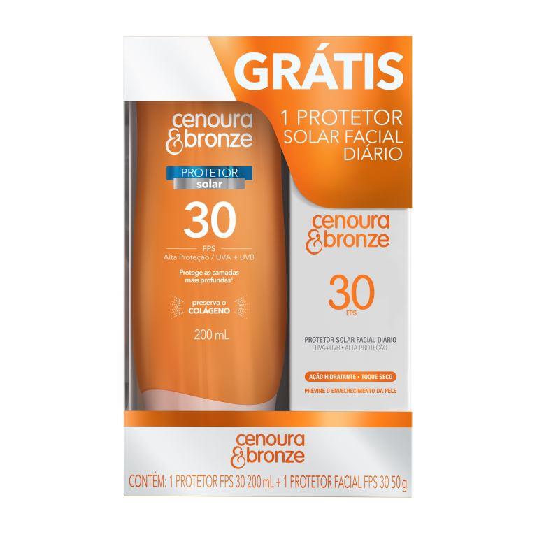 kit-protetor-solar-fps30-200ml-protetor-solar--facial-fps30-50g-cenoura-e-bronze