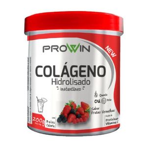 Colágeno Hidrolisado Instantâneo Frutas Vermelhas Prowin 200g