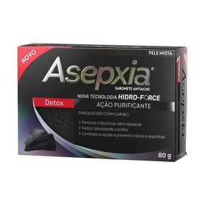 Sabonete Detox 80g Asepxia