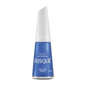 Esmalte Cremoso 8ml Azul Livremente Risque