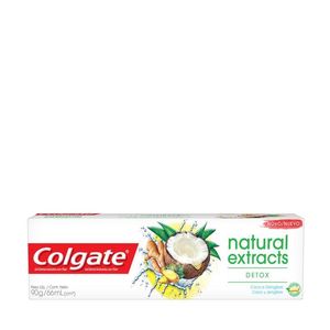 Creme Dental Detox Natural Extracts 90g Colgate