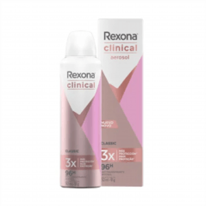 Desodorante Feminino Aerossol Clinical Classic 150ml Rexona