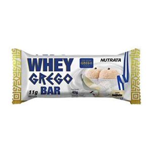 Barra De Proteina Whey Grego Bar Beijinho 40g Nutrata