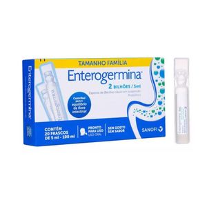 Enterogermina 20 Frascos De 5ml Cada