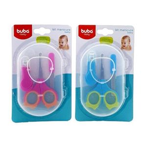 Kit Manicure Buba Baby 6140  1 Unidade Cores Sortidas