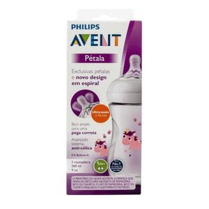 Mamadeira Petala Anticólica Unicórnio 260ml Philips Avent