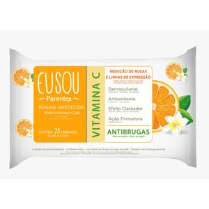 Toalhas Umedecidas Eu Sou Vitamina C 25u Parentex