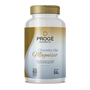 Cloreto De Magnésio Progè  60 Cápsulas