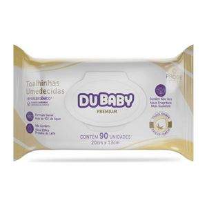 Toalhas Umedecidas DuBaby Premium 90 unidades