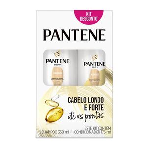 Kit Shampoo 350ml + Condicionador 175ml Hidratação Pantene