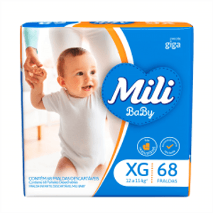 Fralda Mili Giga Baby Xg 68un