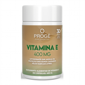 Vitamina E Proge 30 Cápsulas 400mg