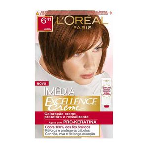 Tintura Creme 6.41 Marrom Imedia Excellence