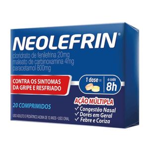 Neolefrin 20 Comprimidos