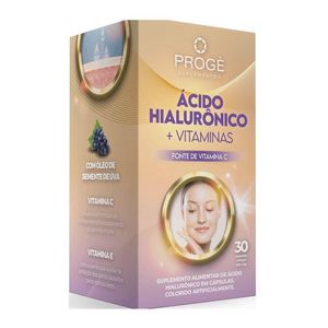 Ácido Hialuronico + Vitaminas Proge 30 Cápsulas