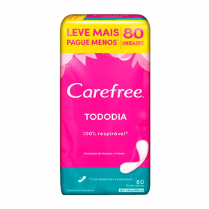 Protetor Diário Carefree Todo Dia 80un