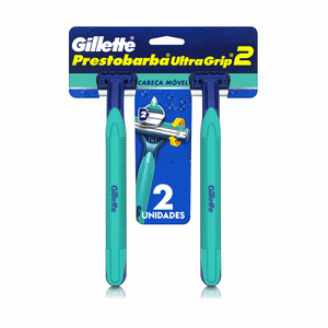 Aparelho para Barbear Descartável Gillette Prestobarba Ultragrip 2