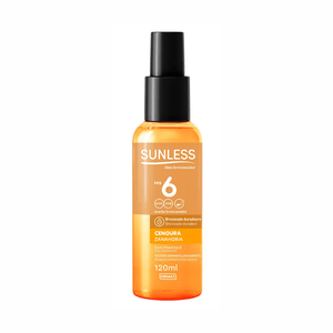 Óleo Bronzeador Cenoura Sunless FPS 6 120ml