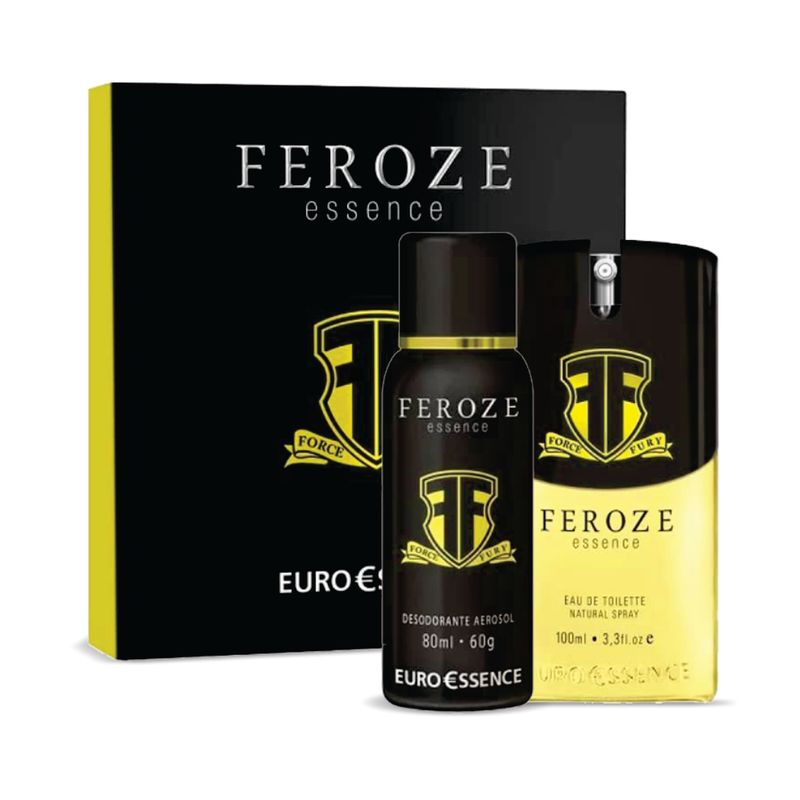 Kit-Euro-Essence-Feroze--Perfume-100ml---Desodorante-Aerosol-80ml
