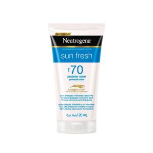 Protetor Solar Neutrogena Sun Fresh FPS70 120ml