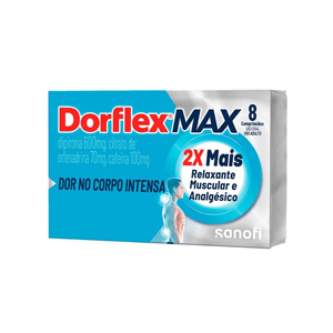 Dorflex Max 8 comprimidos