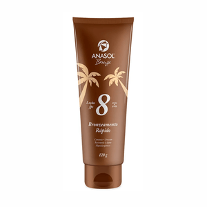 Loção Bronzeadora Anasol Bronze FPS 8 com 120g