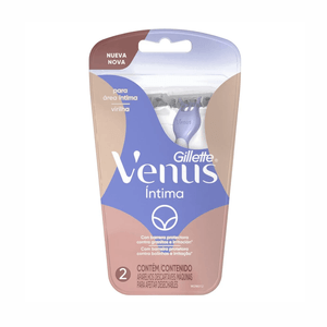 Aparelho Gillette Venus Íntima Com 2 unidades