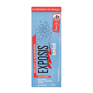 Repelente em Gel Exposis Bebê com 117ml