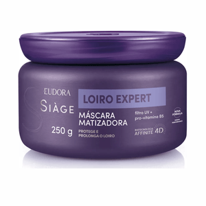 Máscara Capilar Matizadora Siàge Loiro Expert 250g