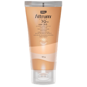 Protetor Solar Fps50 Filtrum Color 3.0 50g