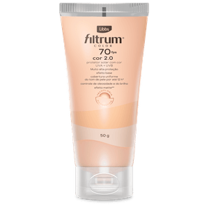Protetor Solar Fps50 Filtrum Color 2.0 50g