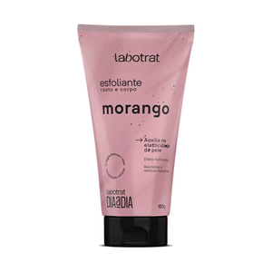 Esfoliante Labotrat Morango Corpo e Rosto Dia a Dia 150g