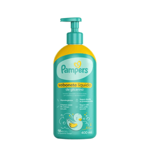 Sabonete Líquido para o Corpo Pampers Glicerina 400ml