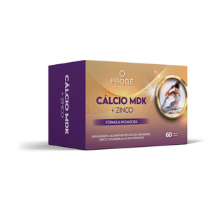 Càlcio MDK + Zinco Progè 60 Capsulas