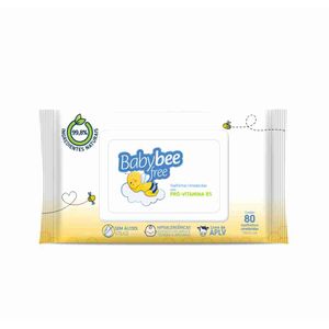 Toalhinhas Umedecidas Baby Bee Free Com Pró Vitamina B5  80u