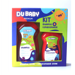 Kit  Infantil Progè Du Baby Hora da Diversão - Shampoo + Condicionador