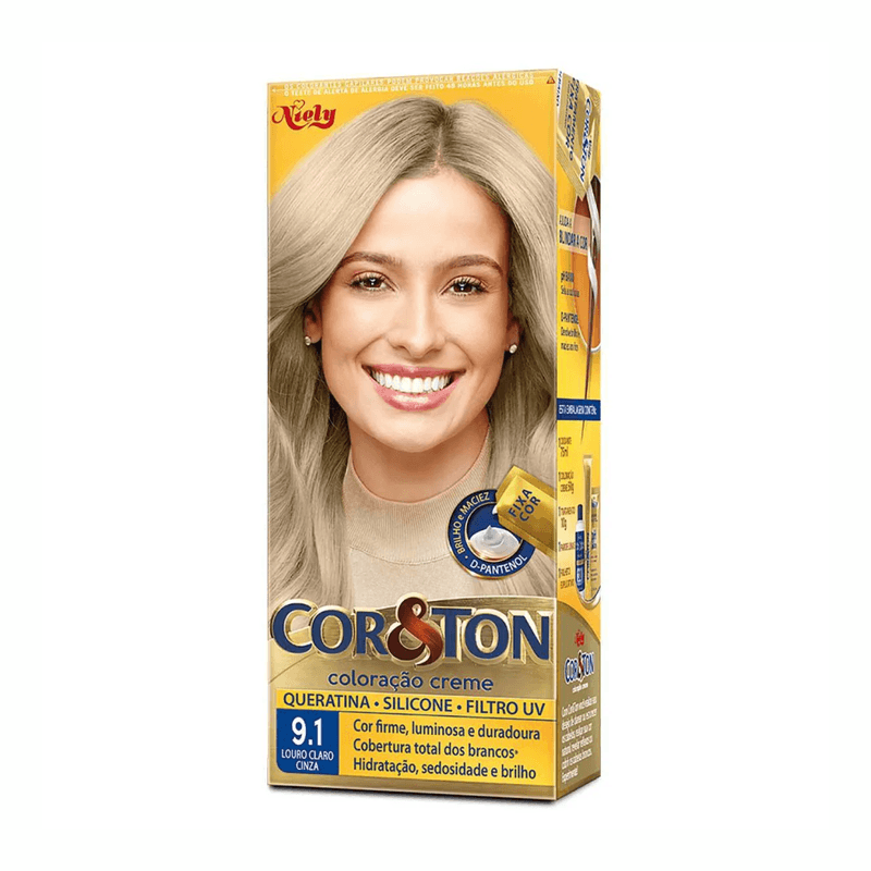 Tintura-Cor---Ton-Niely-9.1-Louro-Claro-Cinza