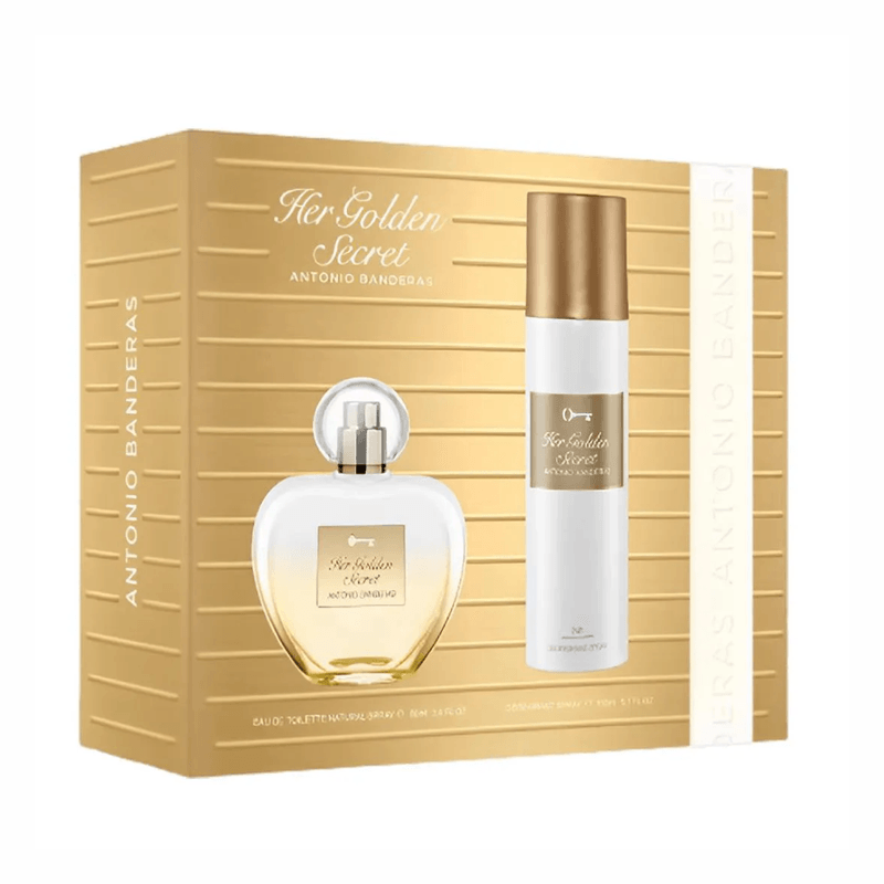 Kit-feminino-Her-Golden-Secret-Banderas---EDT---Perfume-80ML---Desodorante-150ML--