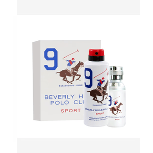Kit masculino Polo Club Sports Nº 9 Perfume 50ML + Desodorante 175ML