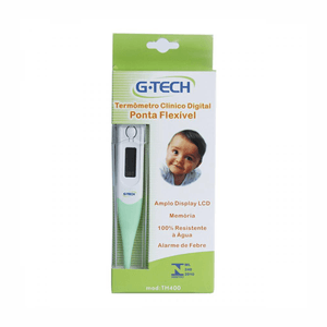 Termometro Clinico Digital G-Tech Flexível