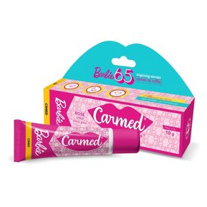Hidratante Labial Carmed Barbie Rose Gold 10g
