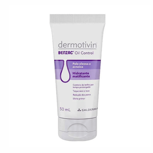 Hidratante Facial Pele Oleosa Matificante Dermotivin Benzac - 50g